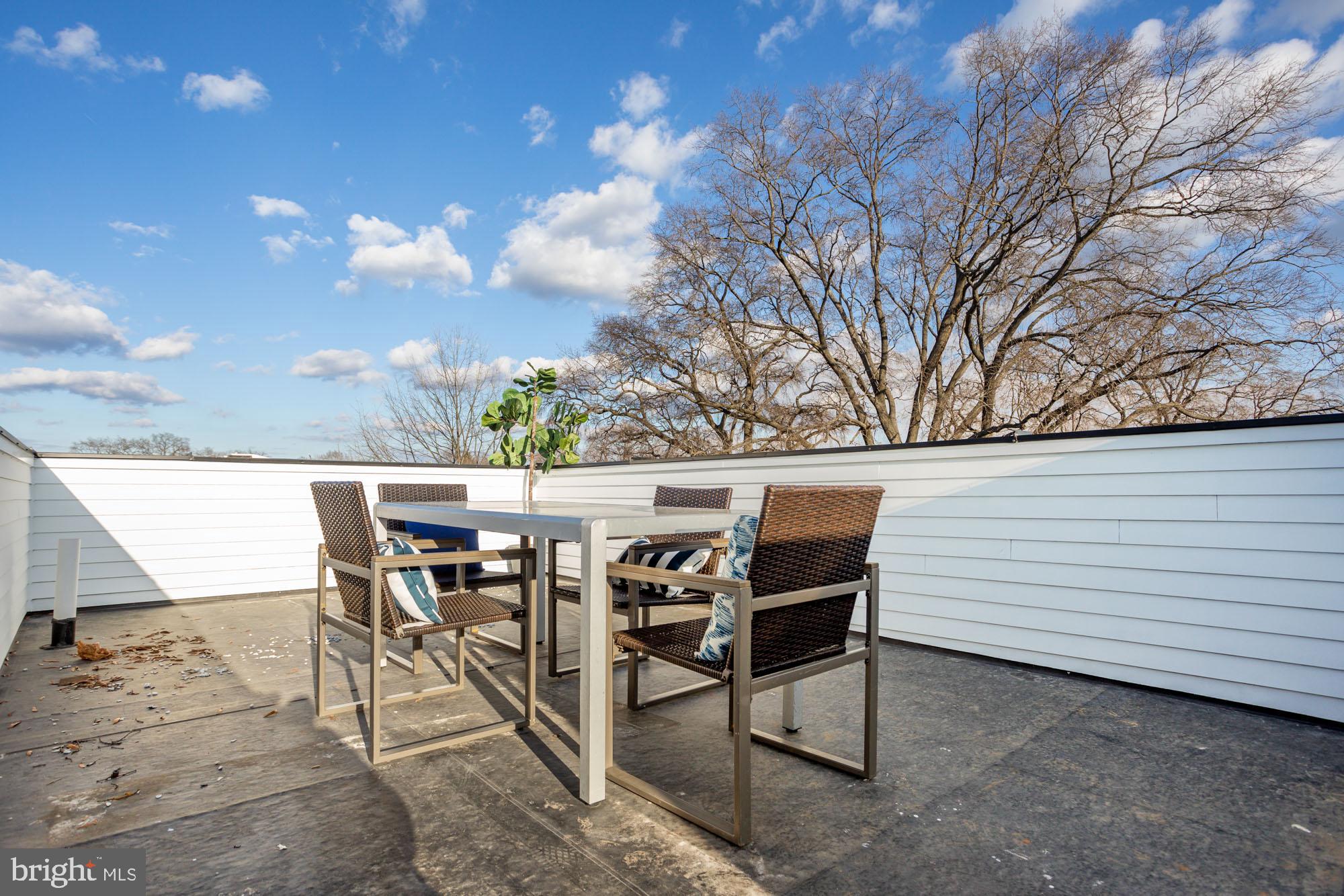 1181 Neal Street Northeast Washington, DC 20002 - Photo 13 of 19 Amazing private roof deck!