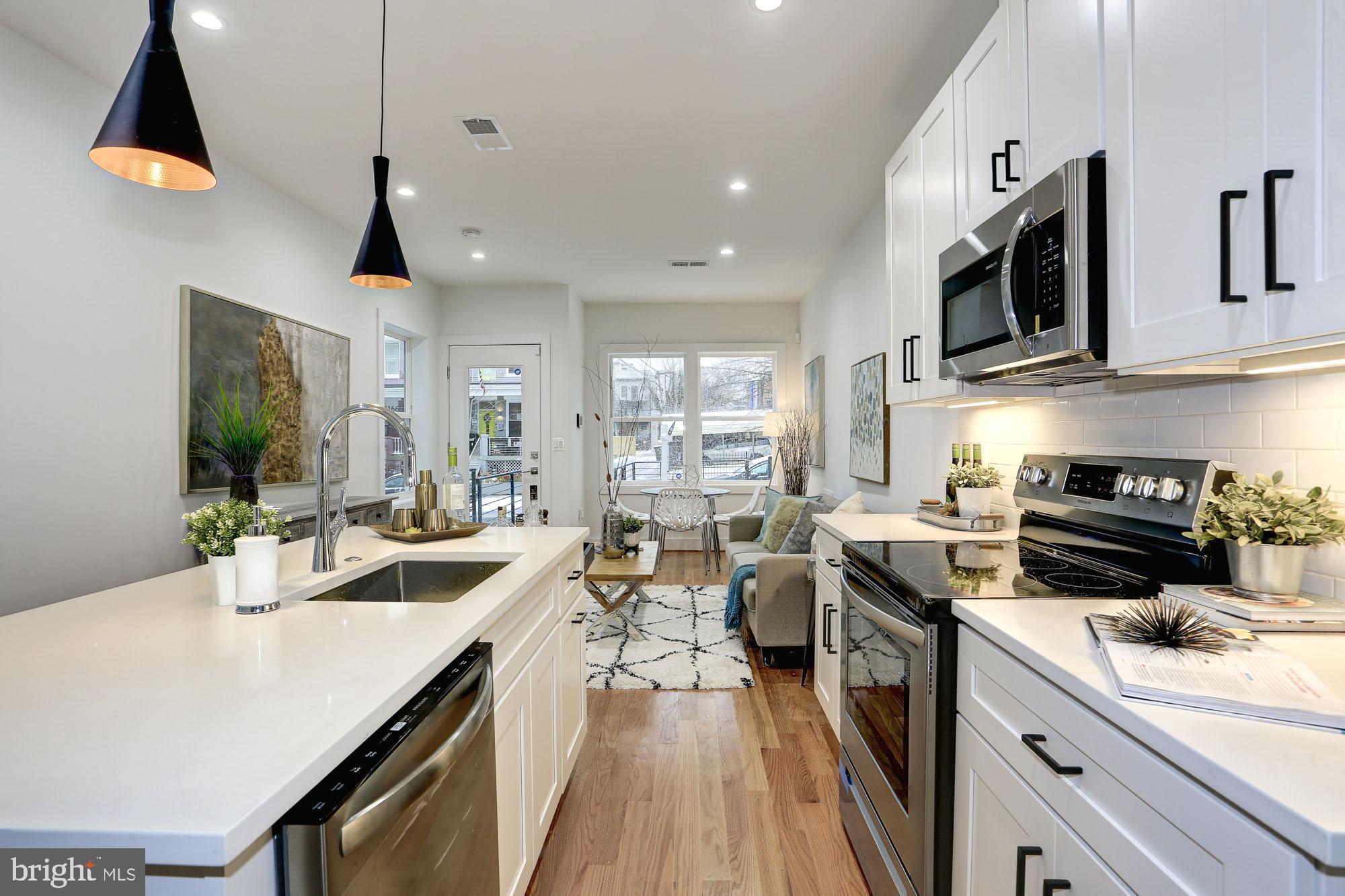 1181 Neal Street Northeast Washington, DC 20002 - Photo 2 of 19 Large island perfect for entertaining