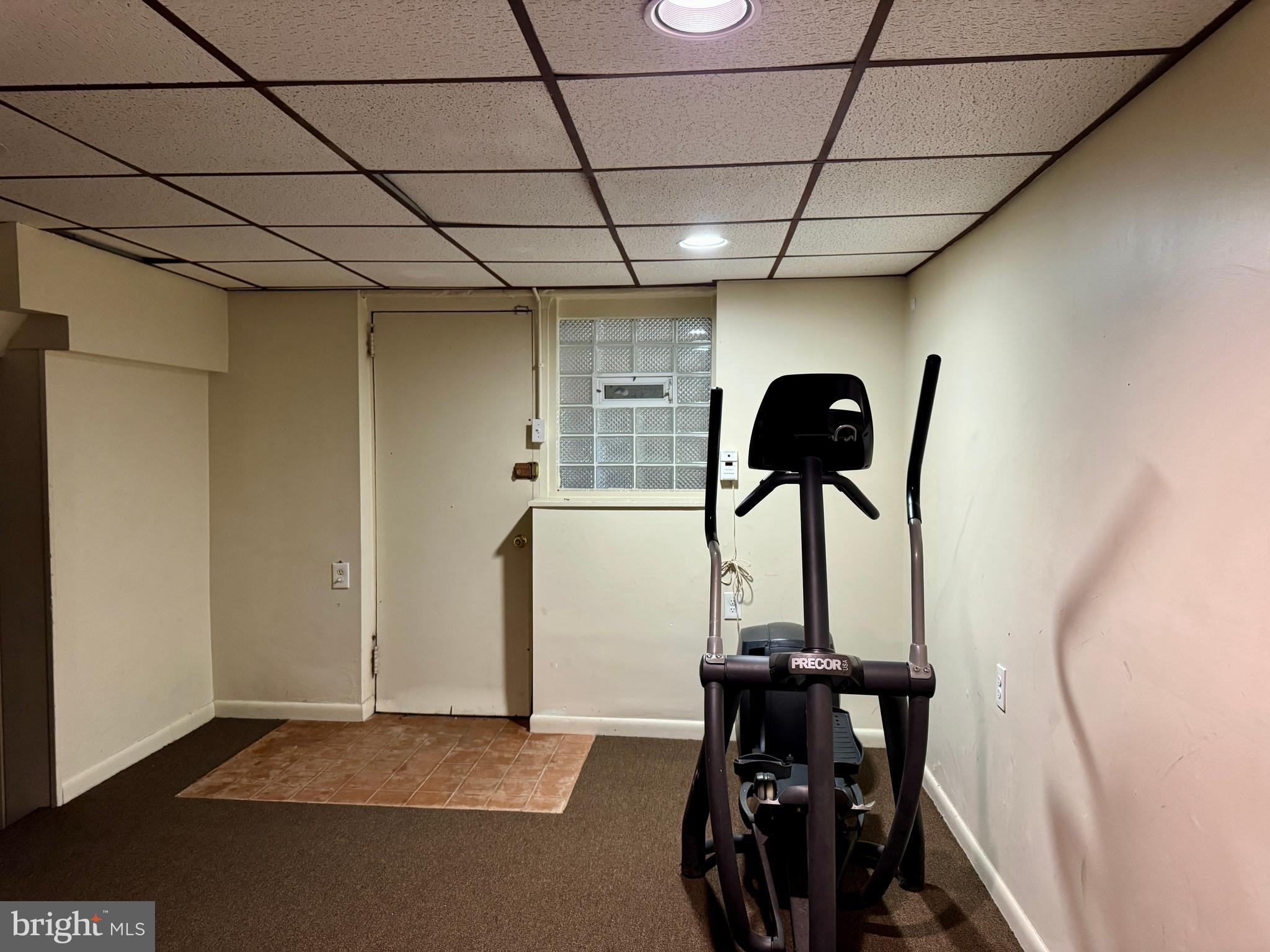 8233 Fairview Road Elkins Park, PA 19027 - Photo 33 of 38 Finished Basement with exterior access