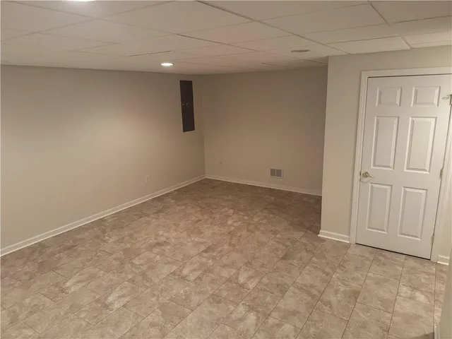 wooden floor in an empty room