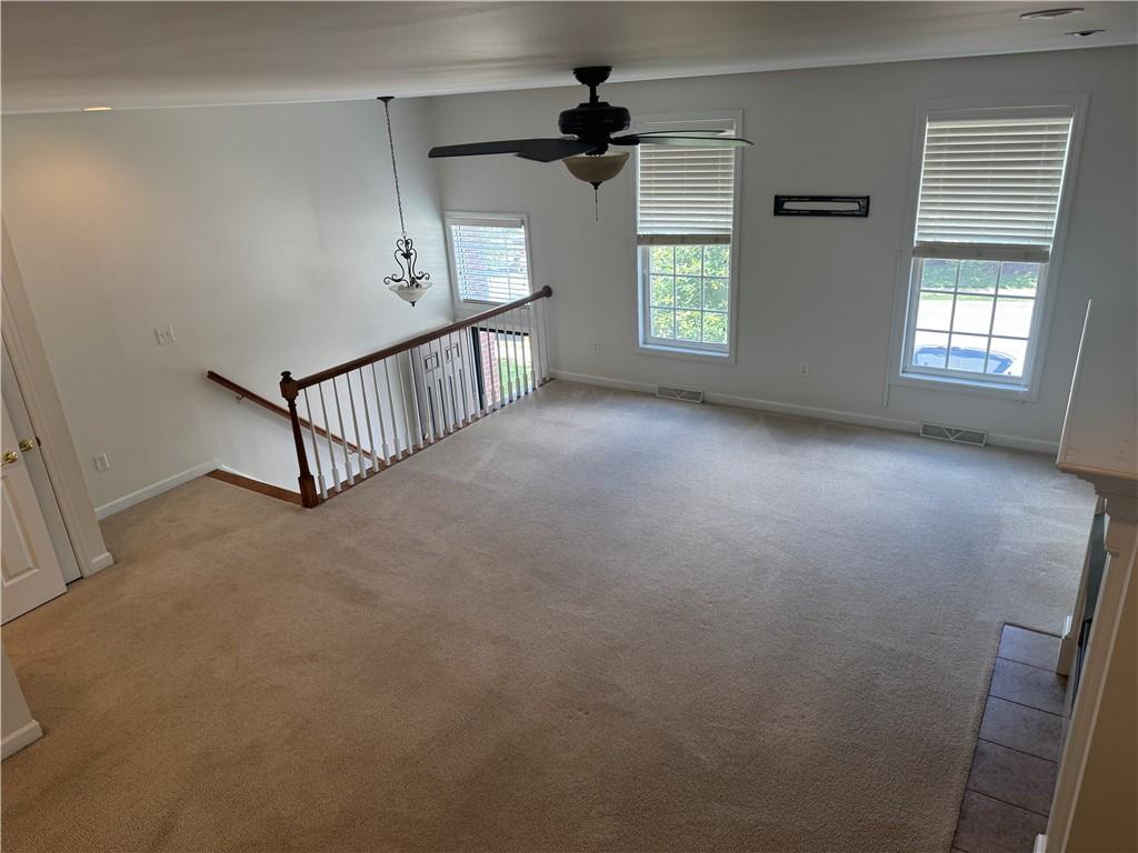 523 East Vanderbilt Drive Mars, PA 16046 - Photo 5 of 32 wooden floor in a hall with an entryway and a window