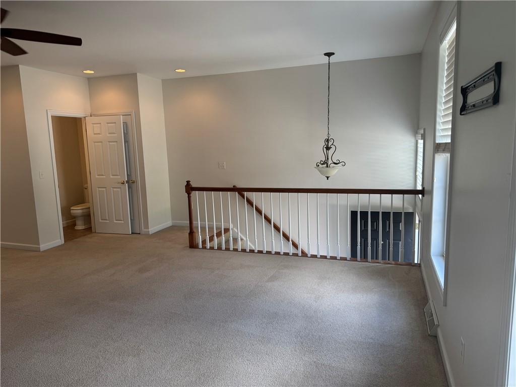 523 East Vanderbilt Drive Mars, PA 16046 - Photo 6 of 32 a view of a hallway with staircase