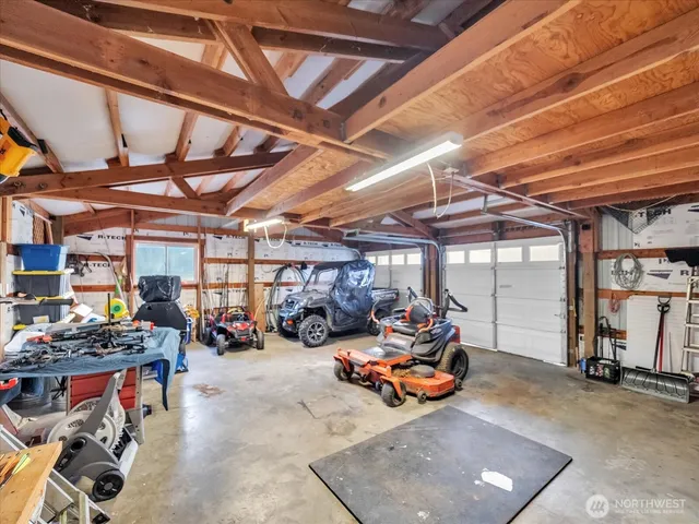 a view of a storage room with lots of stuff