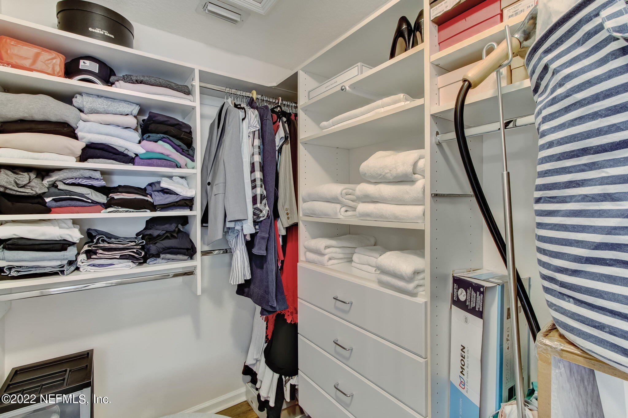 772 Mill Stream Road Ponte Vedra Beach, FL 32082 - Photo 23 of 57 a view of walk in closet with clothes and shoes