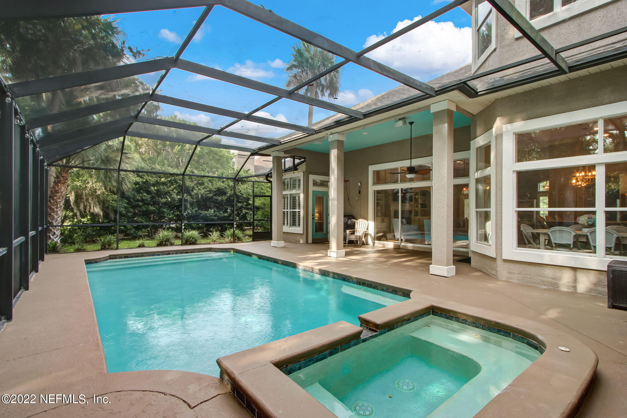 772 Mill Stream Road Ponte Vedra Beach, FL 32082 - Photo 37 of 57 Heated Screen Pool & Spa