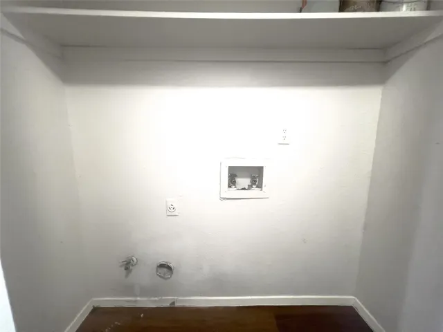 a view of a small space