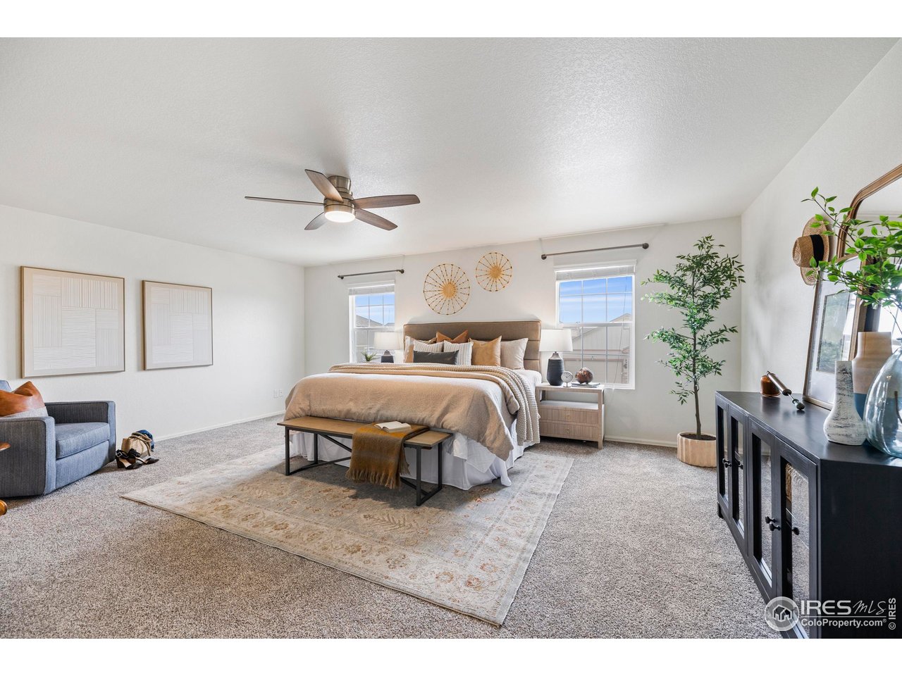 421 Harrow Street Severance, CO 80550 - Photo 15 of 47 Primary Bedroom with Dual Closets