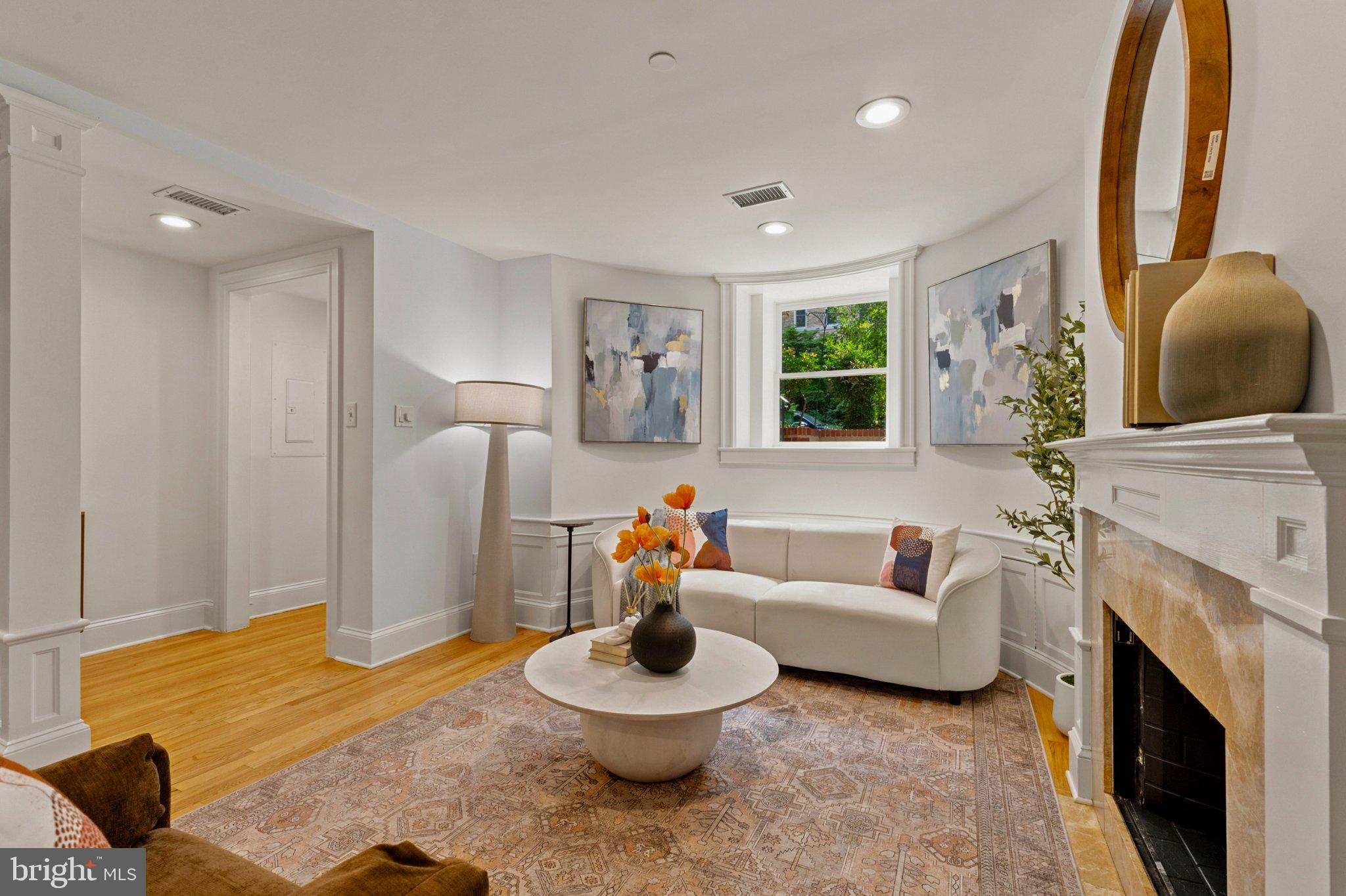 2023 Kalorama Road Northwest, Unit 1 Washington, DC 20009 - Photo 5 of 25 Refinished Floors Throughout the Home