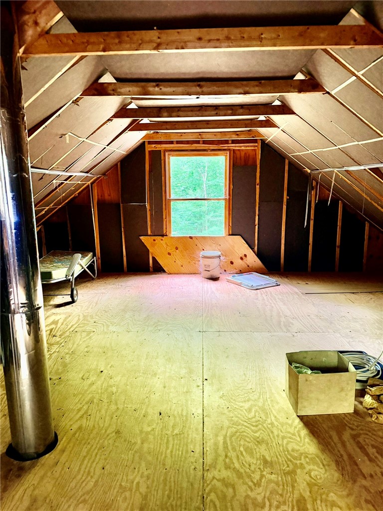 1667 Coon Hollow Road Orange, NY 14812 - Photo 19 of 41 Attic - could be 3rd bedroom