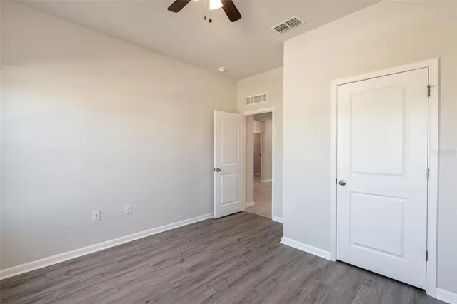 wooden floor in an empty room