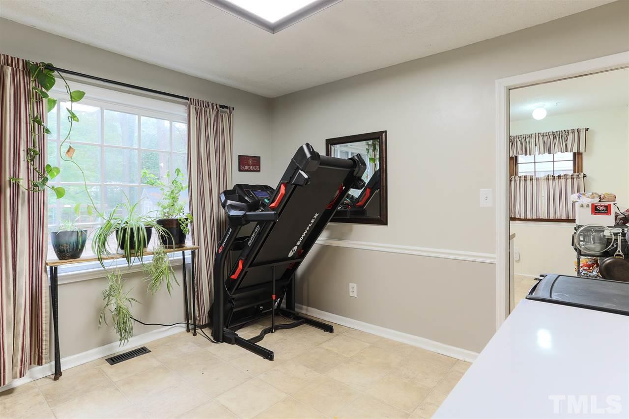 7613 Leesville Road Raleigh, NC 27613 - Photo 11 of 30 a view of a room with gym equipment