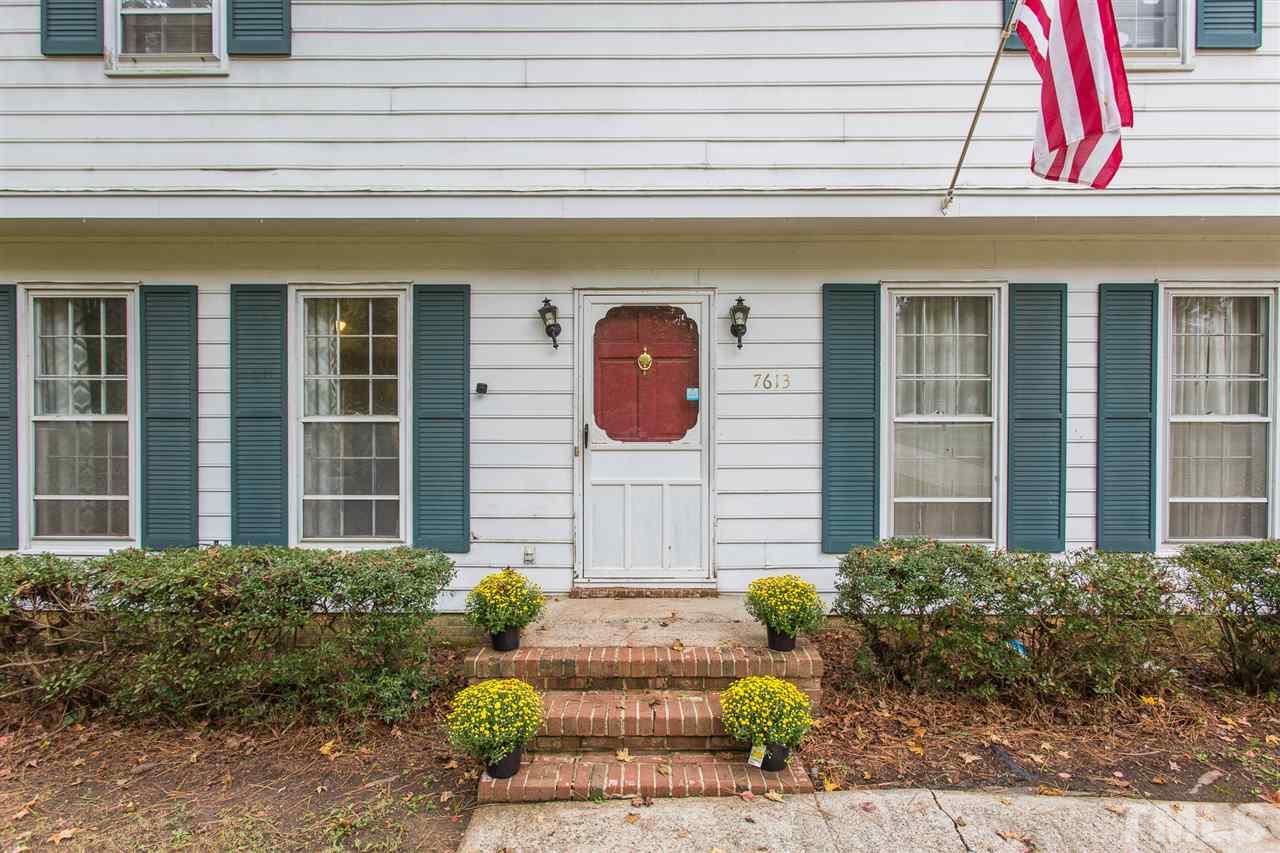 7613 Leesville Road Raleigh, NC 27613 - Photo 3 of 30 a front view of a house