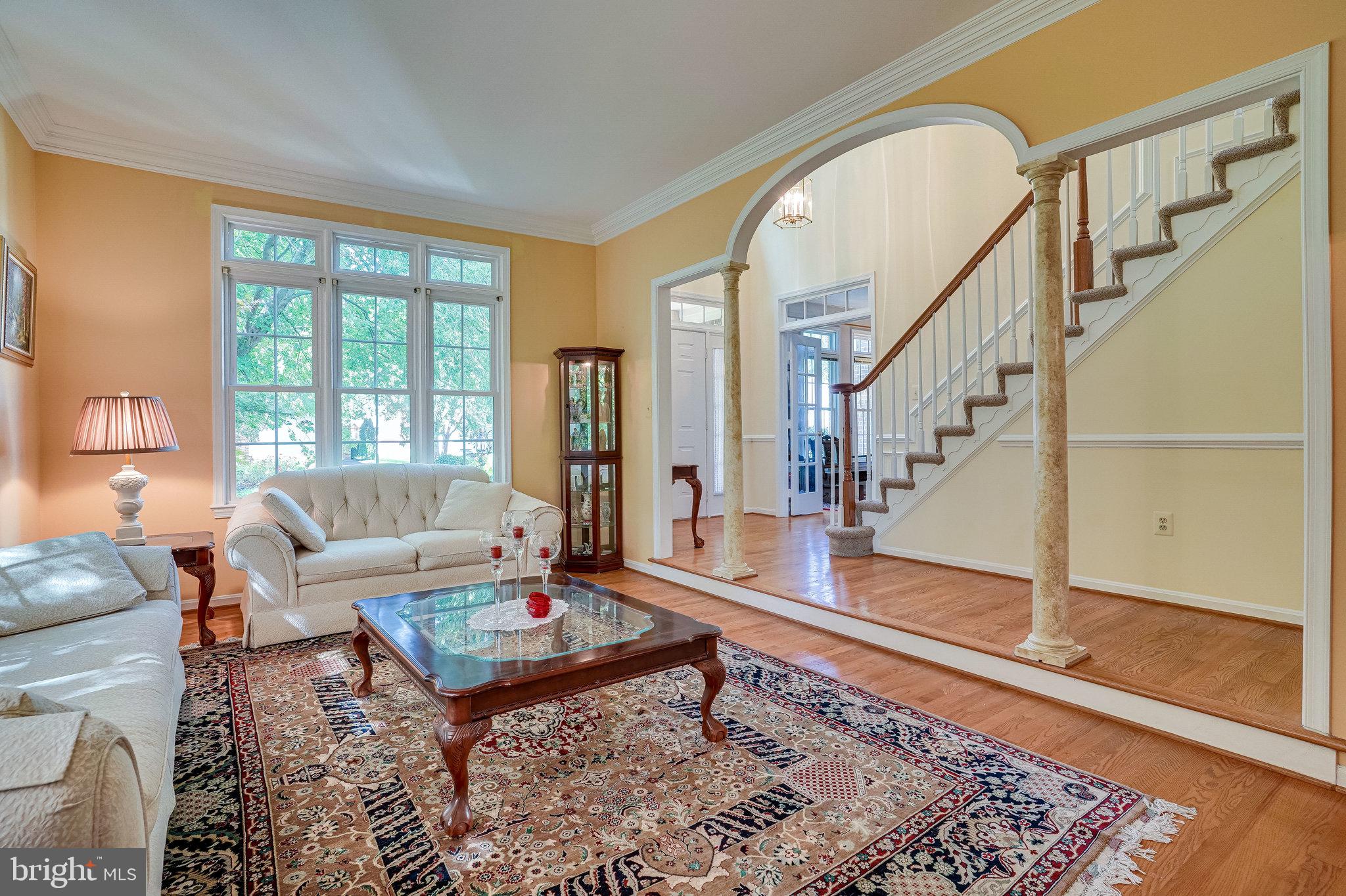 8529 Silverview Drive Lorton, VA 22079 - Photo 20 of 86 Living Room with View of the Foyer
