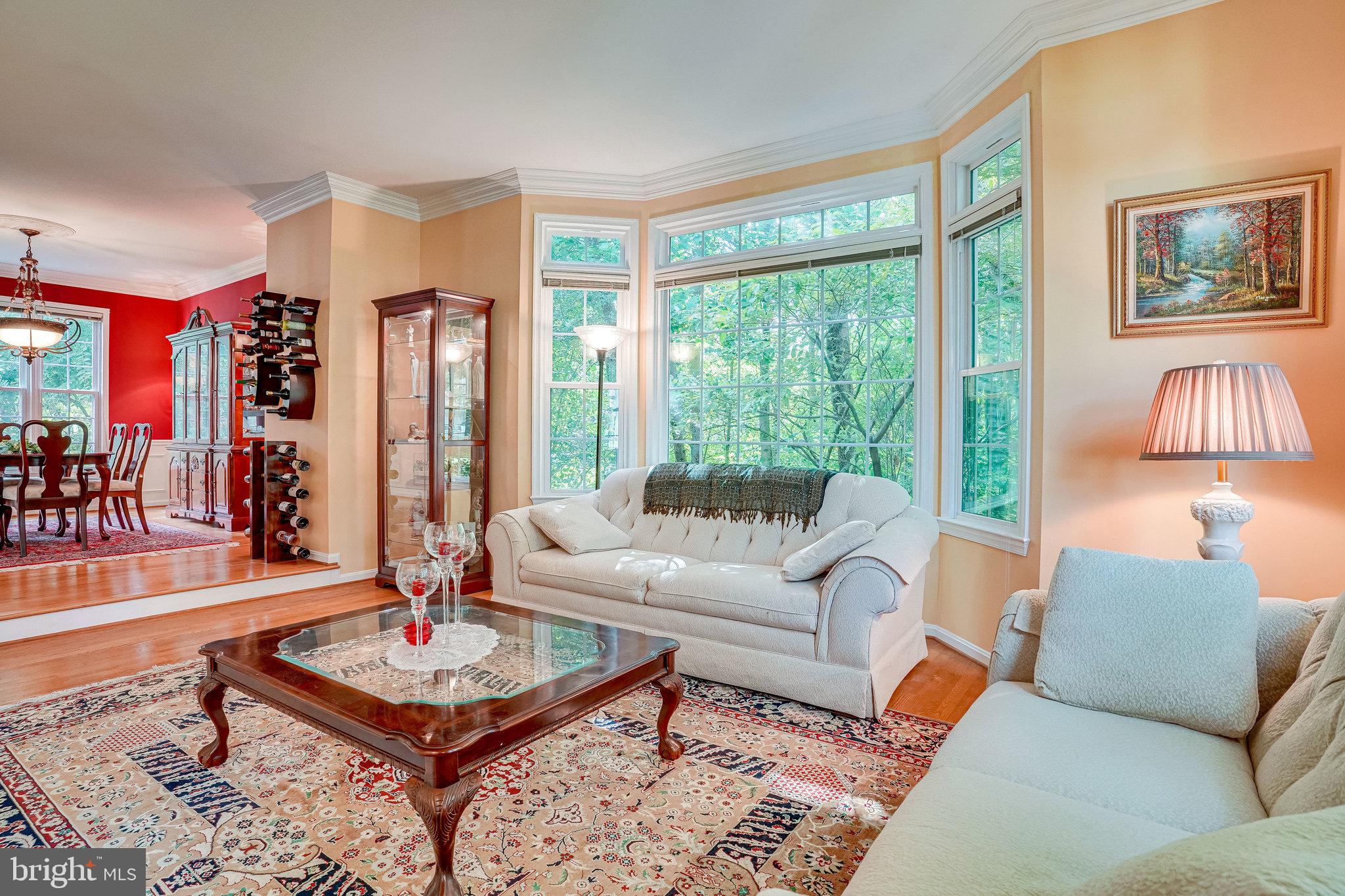 8529 Silverview Drive Lorton, VA 22079 - Photo 24 of 86 Living Room and Dining Room