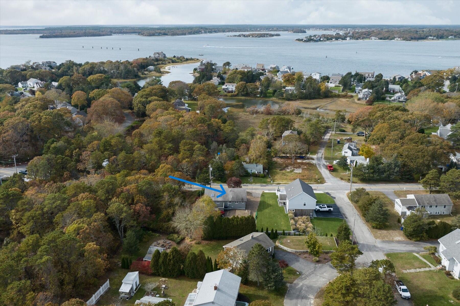 19 Mashnee Road Bourne, MA 02532 - Photo 46 of 46 an aerial view of multiple house