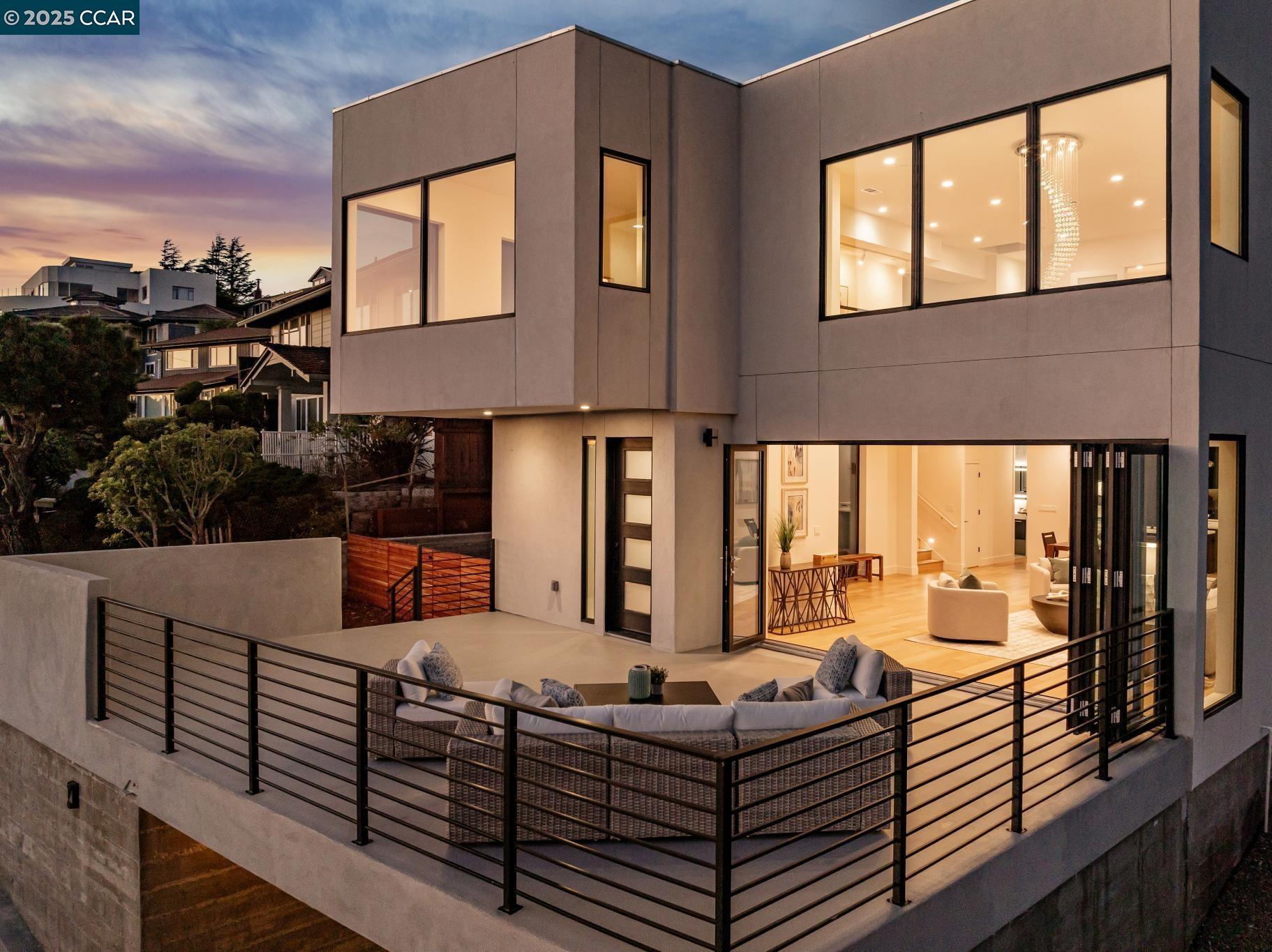 158 Lawson Road Kensington, CA 94707 - Photo 1 of 1 a view of a terrace with couches