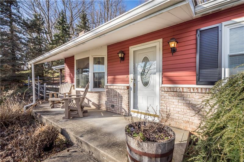 207 Steiner Bridge Road Valencia, PA 16059 - Photo 2 of 24 Peaceful, covered front porch