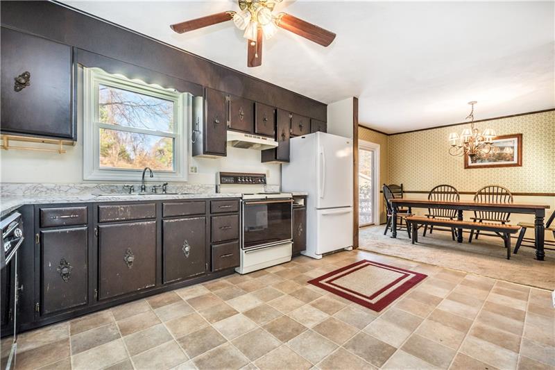 207 Steiner Bridge Road Valencia, PA 16059 - Photo 14 of 24 Open layout between kitchen and dining room