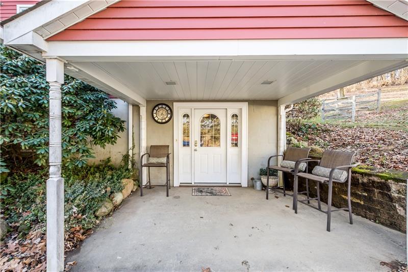 207 Steiner Bridge Road Valencia, PA 16059 - Photo 20 of 24 Covered porch off lower level