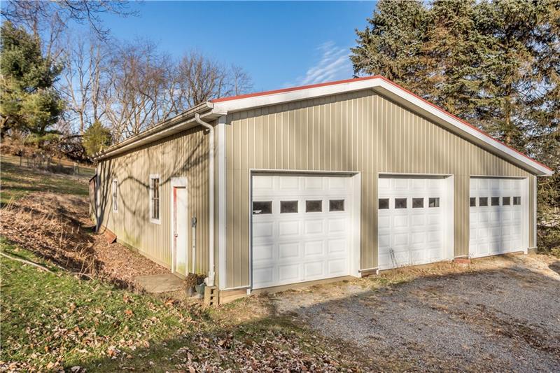 207 Steiner Bridge Road Valencia, PA 16059 - Photo 3 of 24 Detached garage - 3 bays, double deep