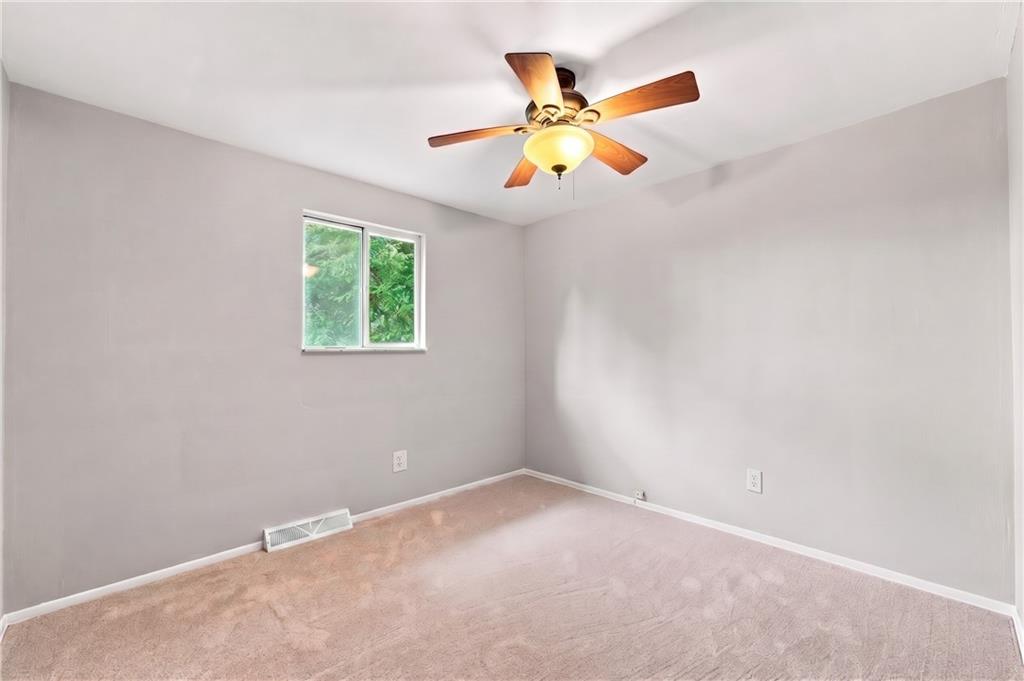 300 West Starz Road Cheswick, PA 15024 - Photo 32 of 39 Bedroom 3 Features New Carpet and Fresh Paint. Bedroom 3 is approximately 10'x11'