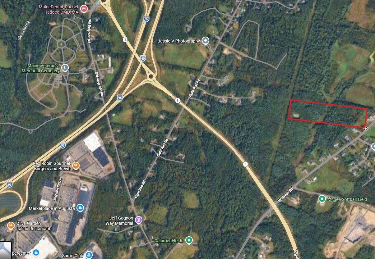 M6-l24f West River Road Augusta, ME 04330 - Photo 7 of 29 Google Screen Shoot of area