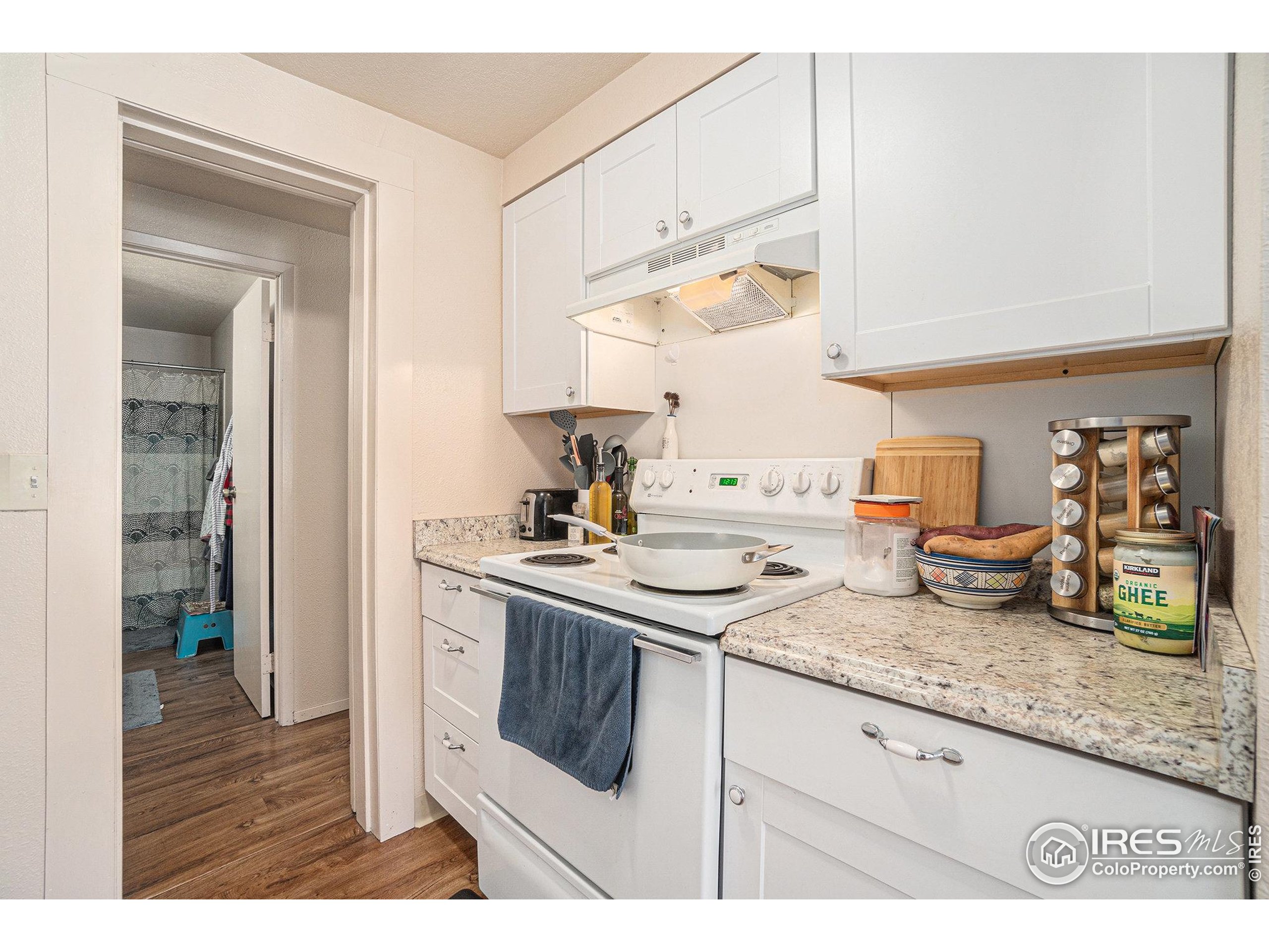 1204 Pomona Street, Unit S & T Fort Collins, CO 80521 - Photo 33 of 40 a kitchen with granite countertop cabinets stainless steel appliances and a counter space