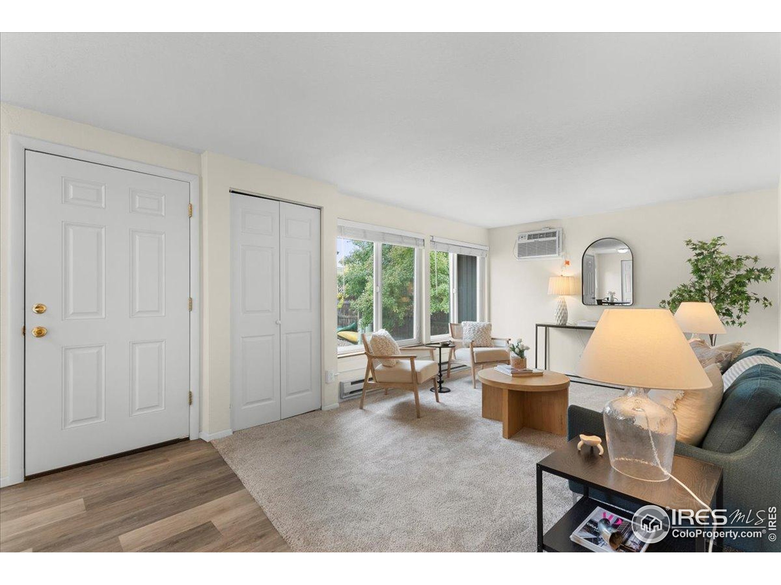 1204 Pomona Street, Unit S & T Fort Collins, CO 80521 - Photo 10 of 40 a living room with furniture a window and a table