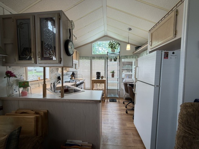 2795 East 28th Road Marseilles, IL 61341 - Photo 8 of 91 a kitchen with stainless steel appliances granite countertop a refrigerator and a sink