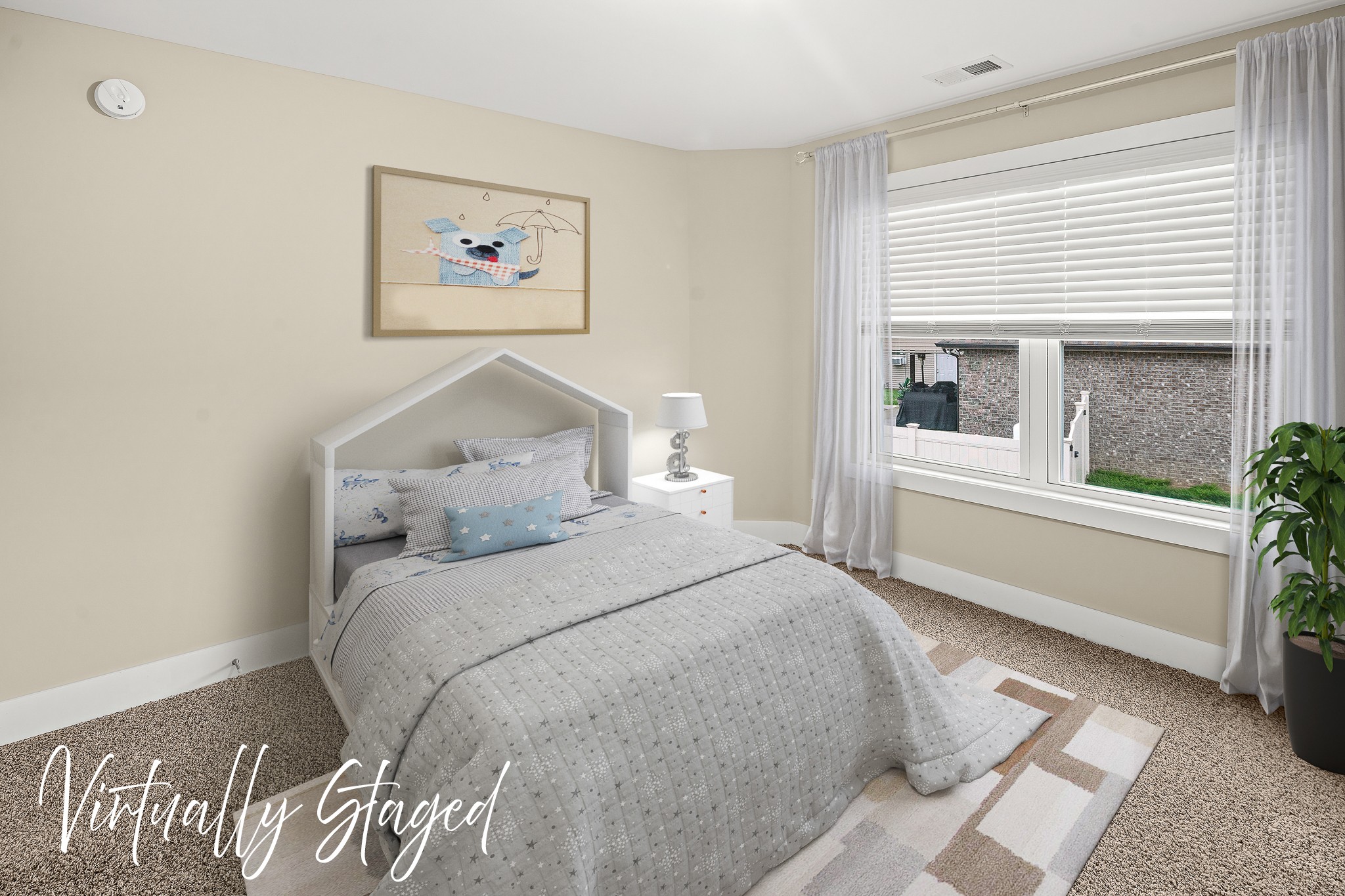 1105 Pegasus Run Lascassas, TN 37085 - Photo 31 of 48 a bedroom with a large bed and a window