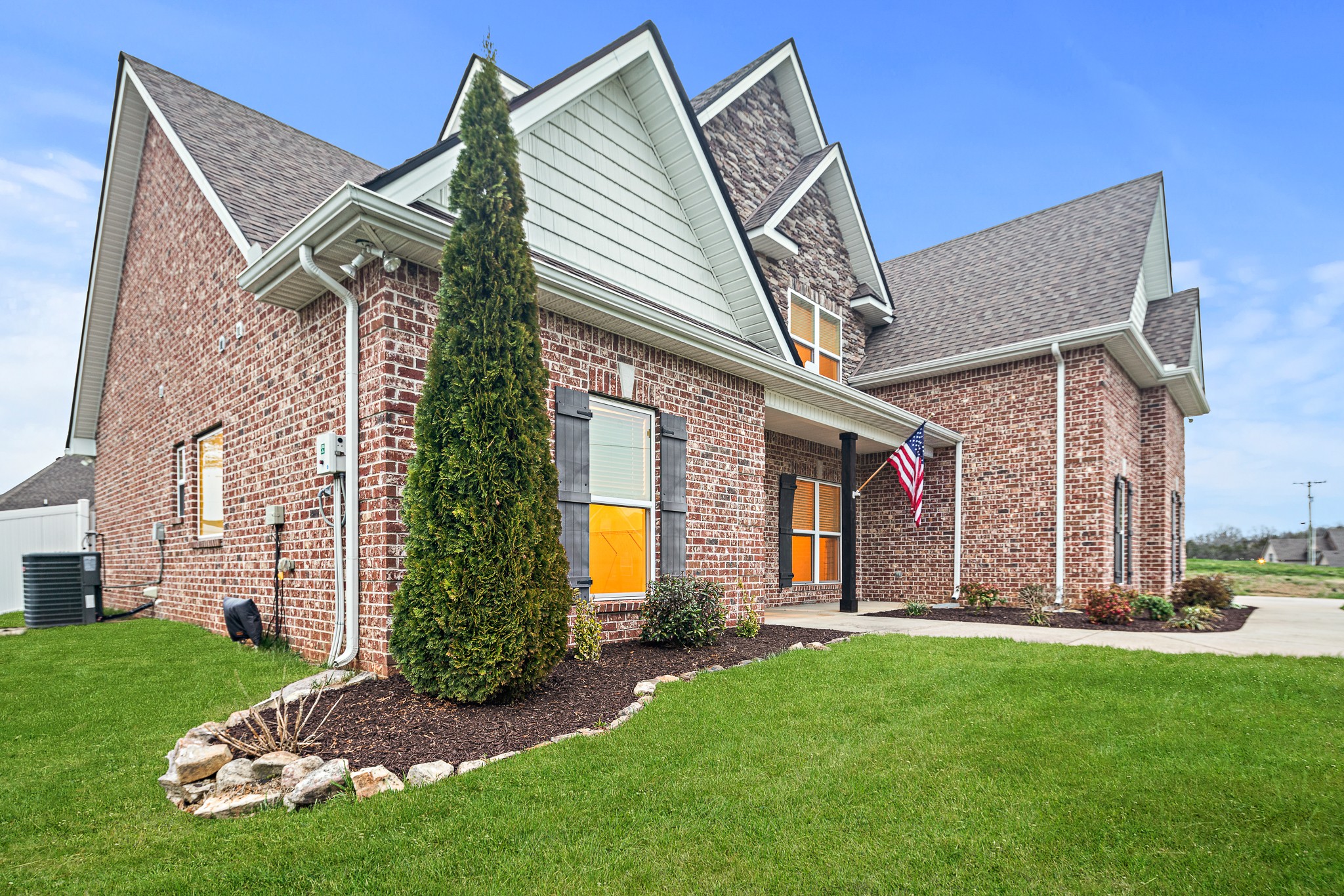 1105 Pegasus Run Lascassas, TN 37085 - Photo 4 of 48 front view of a house with a yard