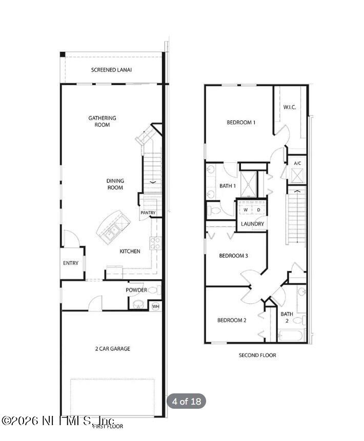 50 Redbud Road Palm Coast, FL 32137 - Photo 52 of 52 Keaton Floor Plan