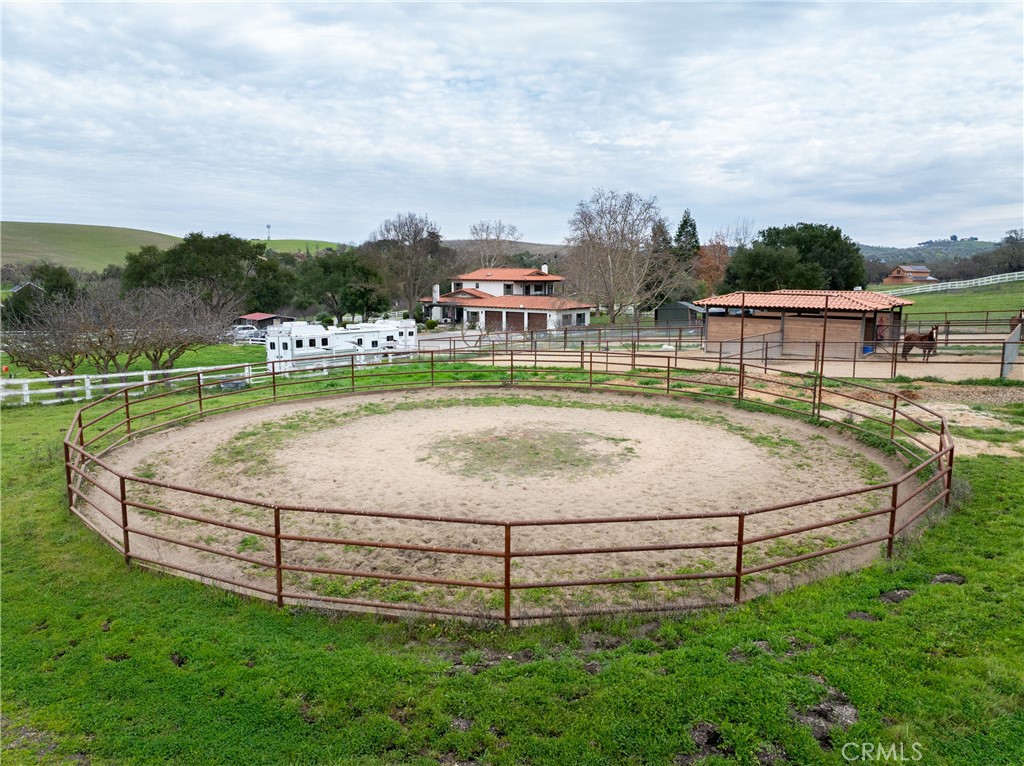 805 Spring Creek Way Templeton, CA 93465 - Photo 55 of 65 a view of a swimming pool with a garden