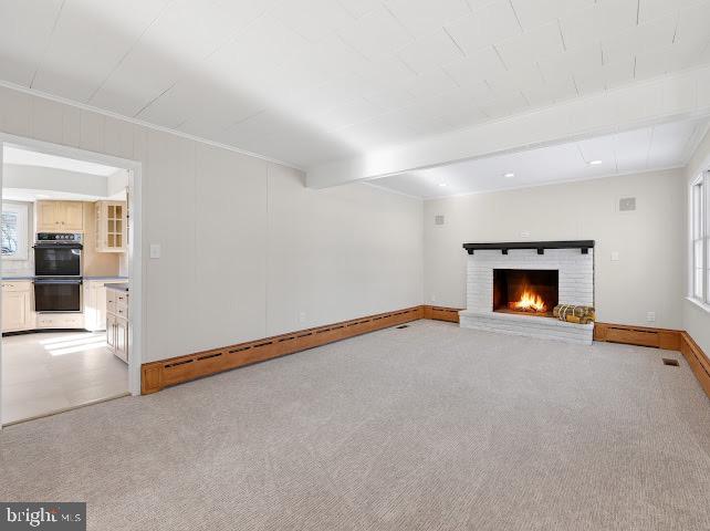 201 Grape Street Hammonton, NJ 08037 - Photo 11 of 34 an empty room with fireplace