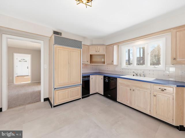 201 Grape Street Hammonton, NJ 08037 - Photo 17 of 34 a kitchen with granite countertop a sink and cabinets