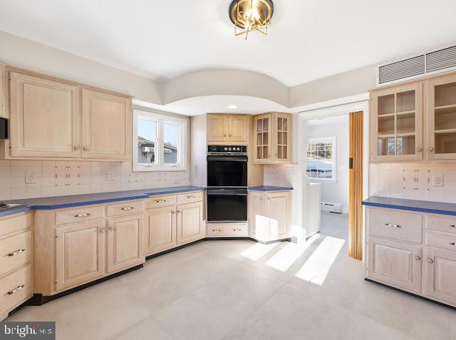 201 Grape Street Hammonton, NJ 08037 - Photo 18 of 34 a open kitchen with granite countertop white cabinets and refrigerator