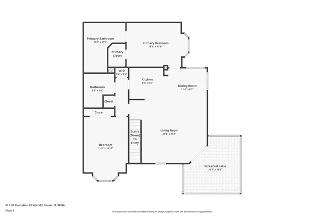 $565,000 | 411 Northeast Plantation Road, Unit 522, Stuart, FL 34996