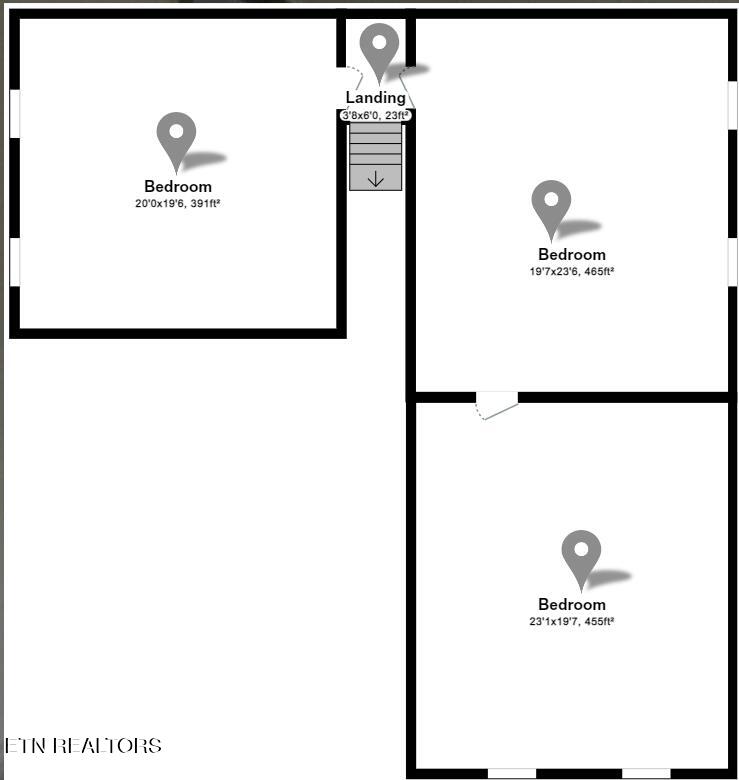401 Morton Road Harriman, TN 37748 - Photo 17 of 17 upstairs floorplan