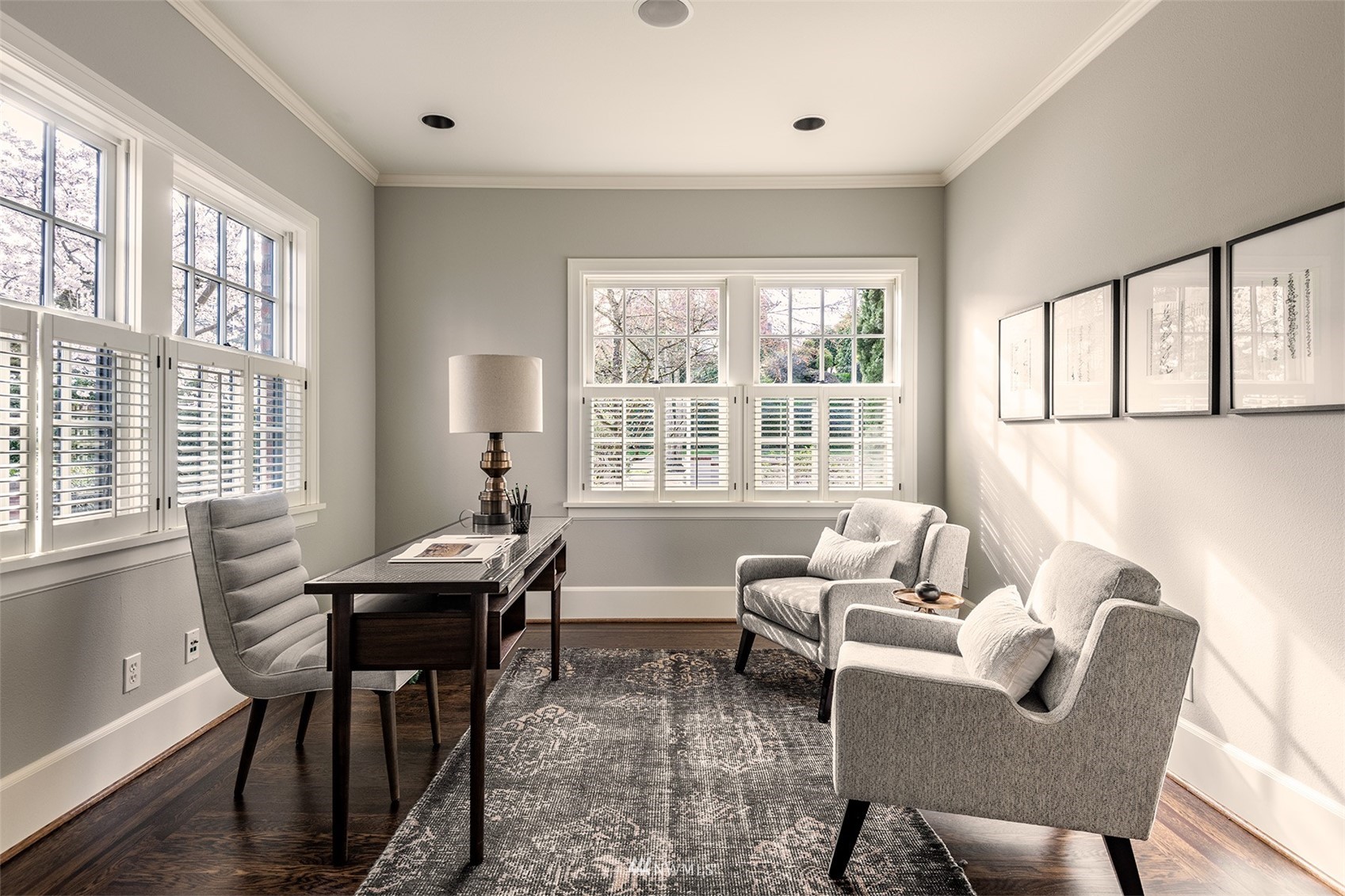 3328 Cascadia Avenue South Seattle, WA 98144 - Photo 17 of 40 a view of a dining room with furniture a couch and wooden floor