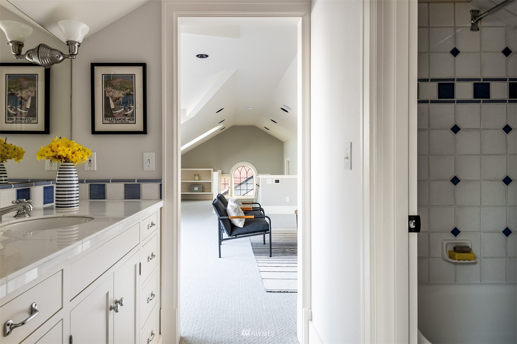 3328 Cascadia Avenue South Seattle, WA 98144 - Photo 31 of 40 a kitchen with a sink and a view of living room