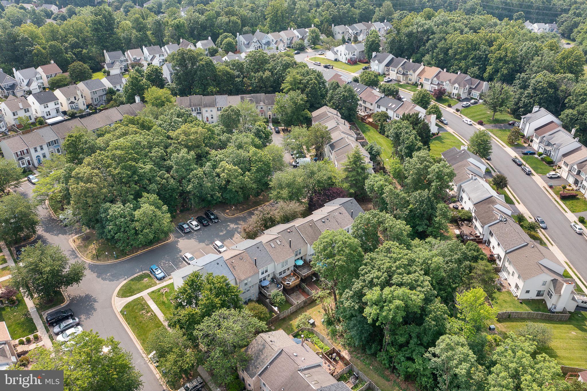 6582 Skylemar Trail Centreville, VA 20121 - Photo 46 of 46 an aerial view of a house with a yard