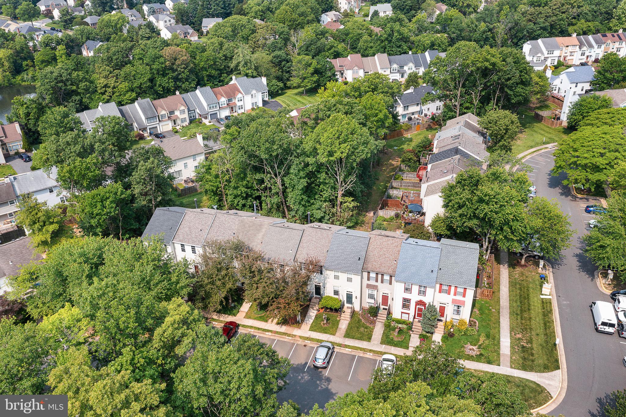 6582 Skylemar Trail Centreville, VA 20121 - Photo 9 of 46 an aerial view of house with yard swimming pool and outdoor seating