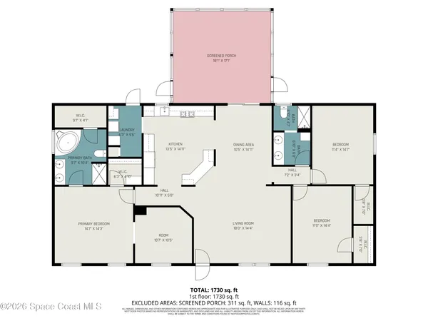 $295,000 | 926 Laurel Circle, Barefoot Bay, FL 32976