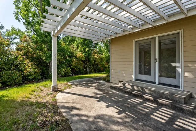 a view of outdoor space and yard
