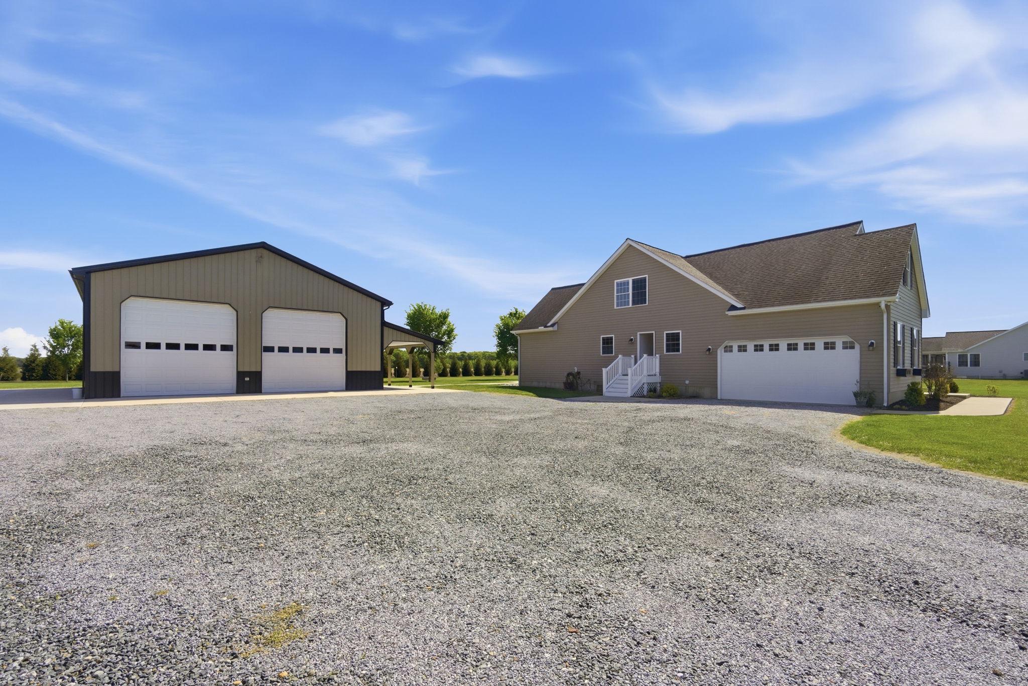 615 Ell Downes Road Henderson, MD 21640 - Photo 3 of 58 Spacious country retreat with 36x42 pole building.