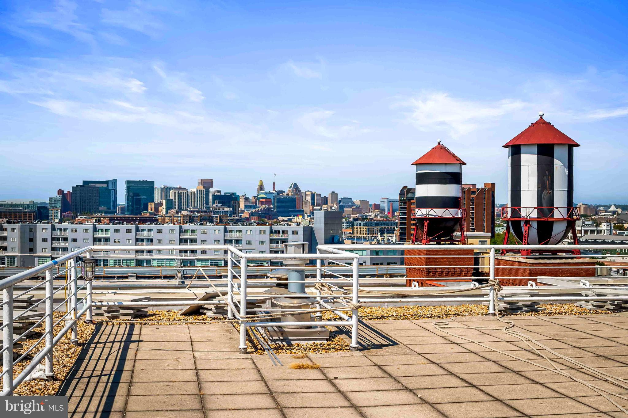 2901 Boston Street, Unit 513 Baltimore, MD 21224 - Photo 43 of 62 a view of residential houses with city view