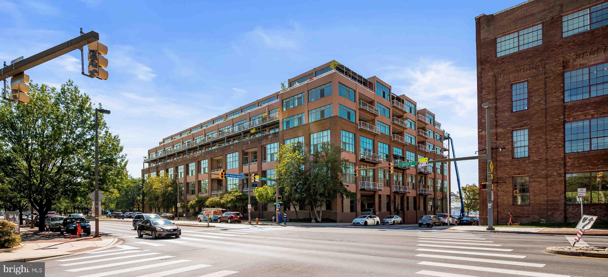 2901 Boston Street, Unit 513 Baltimore, MD 21224 - Photo 50 of 62 a view of a building and a street