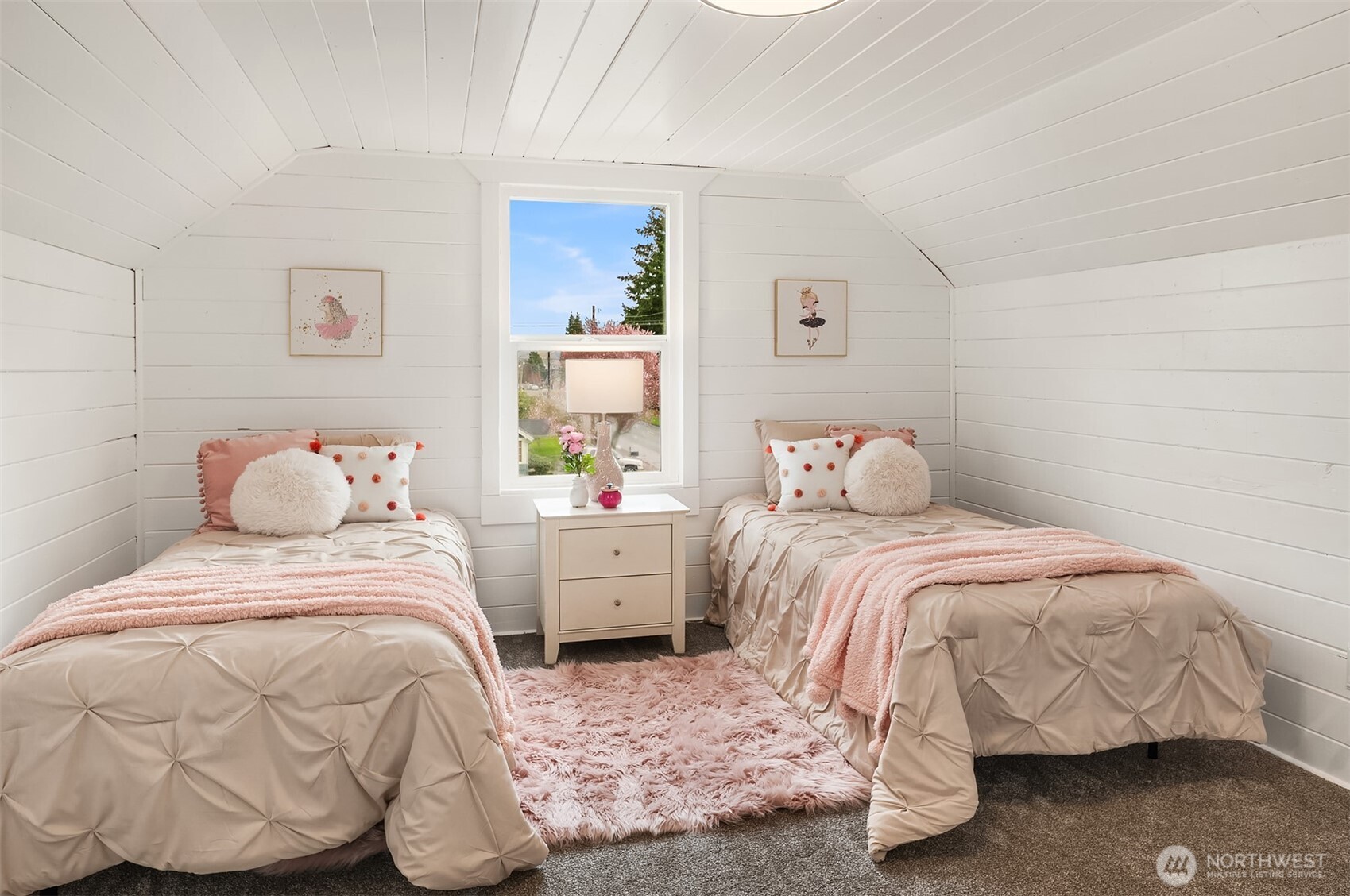 1532 Maple Street Everett, WA 98201 - Photo 22 of 39 a bedroom with a bed and a window