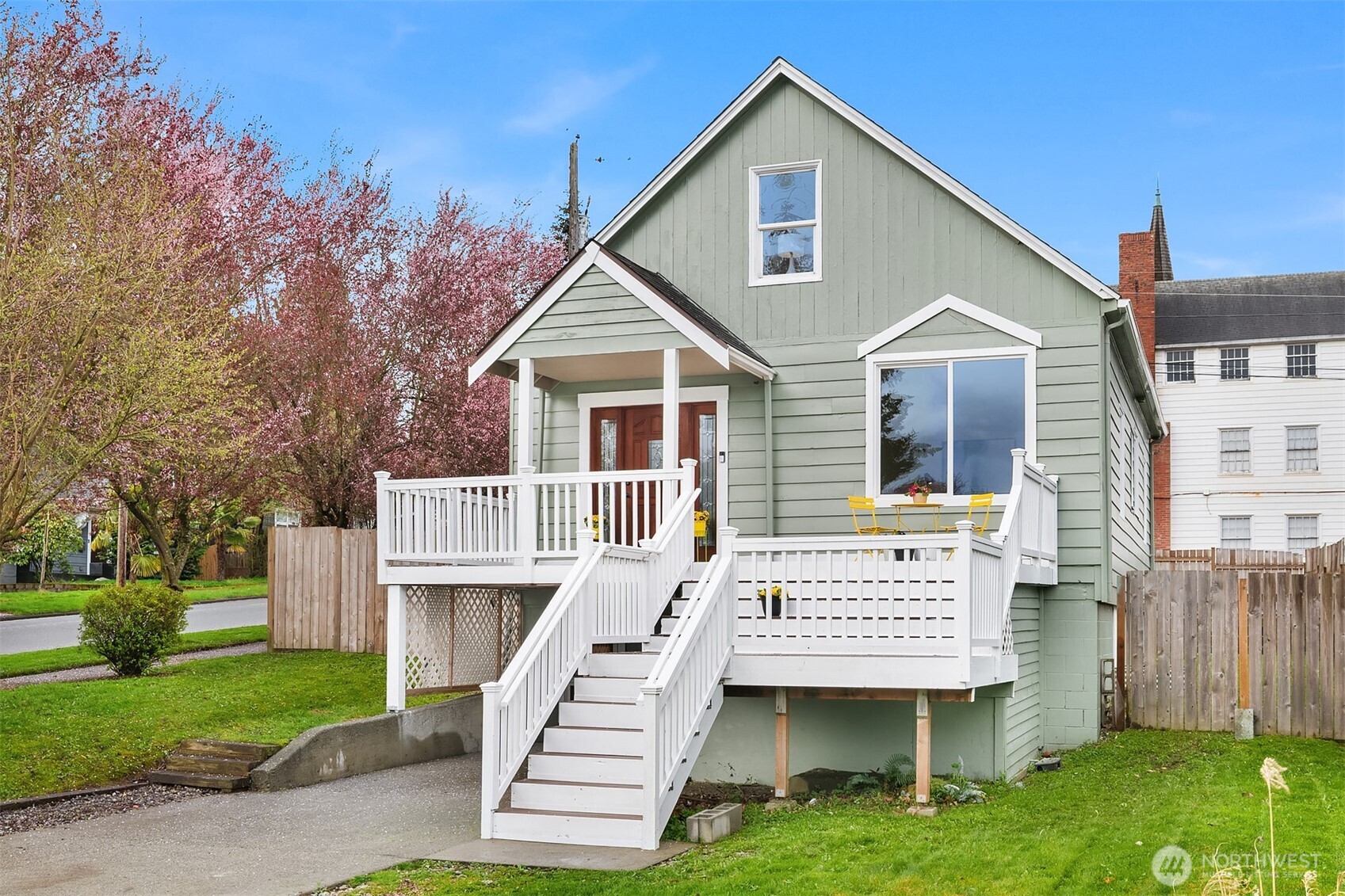 1532 Maple Street Everett, WA 98201 - Photo 3 of 39 a view of a house with a yard and deck