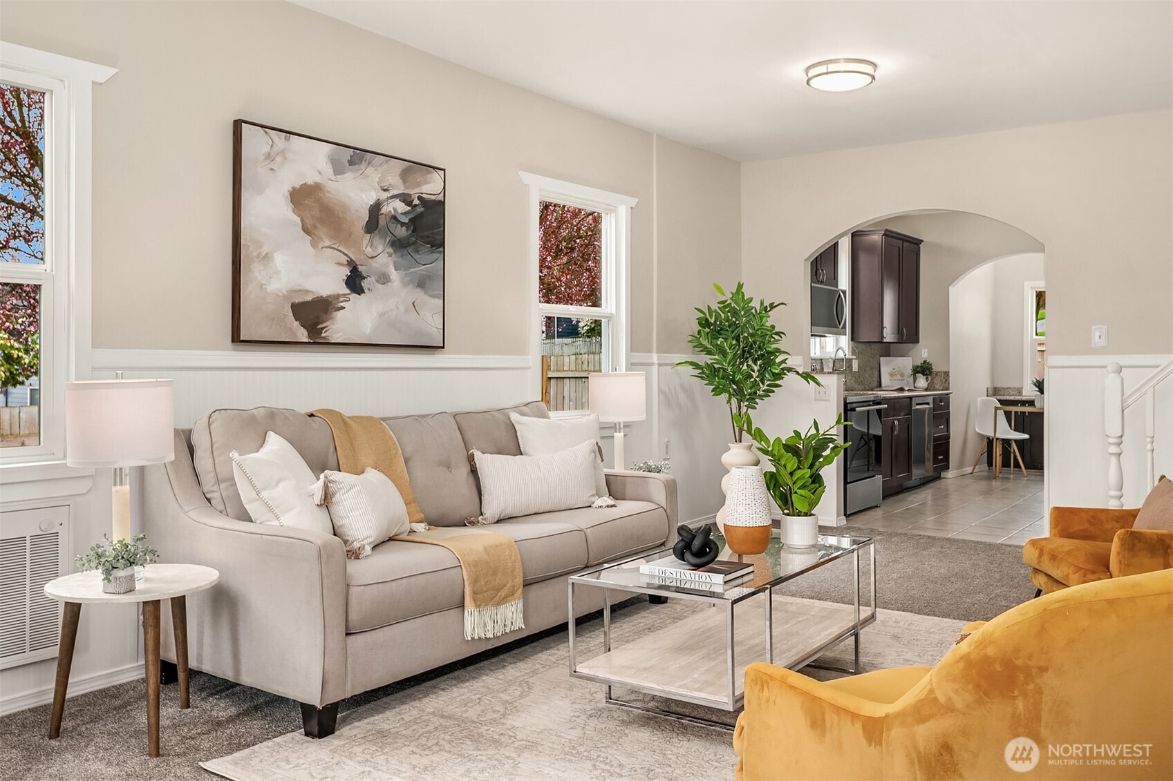 1532 Maple Street Everett, WA 98201 - Photo 9 of 39 a living room with furniture and white walls